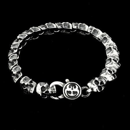 BRACELET - ALLROUND SKULLS