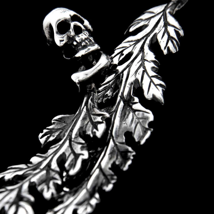 LEAF AND SKULL