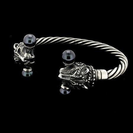 BRACELET - PANTHERS & PEARLS