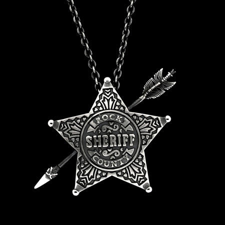 PENDANT - SHERIFF OF ROCK COUNTY